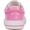 imageToandon Toddler Kids Sneakers Glitter Walking Shoes with Hoop and Loop Age 157Pink Star