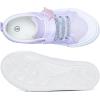 imageToandon Toddler Kids Sneakers Glitter Walking Shoes with Hoop and Loop Age 157Starpurple