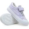 imageToandon Toddler Kids Sneakers Glitter Walking Shoes with Hoop and Loop Age 157Starpurple
