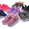 imageToandon Girls Boys Kids Lightwight Breathable Athletic Sport SneakersBlack