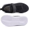 imageToandon Girls Boys Kids Lightwight Breathable Athletic Sport SneakersBlack