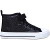 imageToandon Kids Adorable Fashion High Top Casual Canvas SneakersBlack