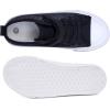 imageToandon Kids Adorable Fashion High Top Casual Canvas SneakersBlack