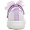 imageToandon Toddler Girls Sparkle Glitter Flats Sneakers Age 310Glitter Purple Bowknot
