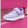 imageToandon Toddler Kids Sneakers Sparkle Fashion Glitter Sequins Canvas ShoesGlitter Purple Pu