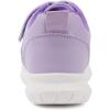 imageToandon Toddler Kids Sneakers Sparkle Fashion Glitter Sequins Canvas ShoesGlitter Purple Pu