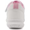 imageToandon Toddler Kids Sneakers Sparkle Fashion Glitter Sequins Canvas ShoesGlitter White Pu