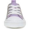 imageToandonToddler Kids Sneakers Sparkle Fashion Glitter Sequins Canvas ShoesGlitter Purple