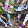 imageToandonToddler Kids Sneakers Sparkle Fashion Glitter Sequins Canvas ShoesPurple Sliver