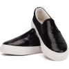 imageToandon Toddler Kids Girls Sparkle Slip On Walking Shoes Age 210Black Seqs