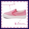 imageToandon Toddler Kids Girls Sparkle Slip On Walking Shoes Age 210Rose Glitter