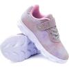 imageToandon Toddler Kids Sparkle Breathable Lightweight Sneakers Light Up by StepGlitter Purple