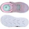 imageToandon Toddler Kids Sparkle Breathable Lightweight Sneakers Light Up by StepGlitter Purple