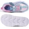 imageToandon Toddler Kids Sparkle Breathable Lightweight Sneakers Light Up by StepSequins Blue