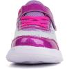 imageToandon Toddler Kids Sparkle Breathable Lightweight Sneakers Light Up by StepSequins Purple