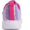 imageToandon Toddler Kids Sparkle Breathable Lightweight Sneakers Light Up by StepSequins Purple