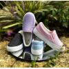 imageToandon Toddler Girls Kids Sparkle Slip On Sneakers Loafers Age 210Glitter Blue