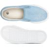 imageToandon Toddler Girls Kids Sparkle Slip On Sneakers Loafers Age 210Glitter Blue