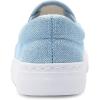 imageToandon Toddler Girls Kids Sparkle Slip On Sneakers Loafers Age 210Glitter Blue