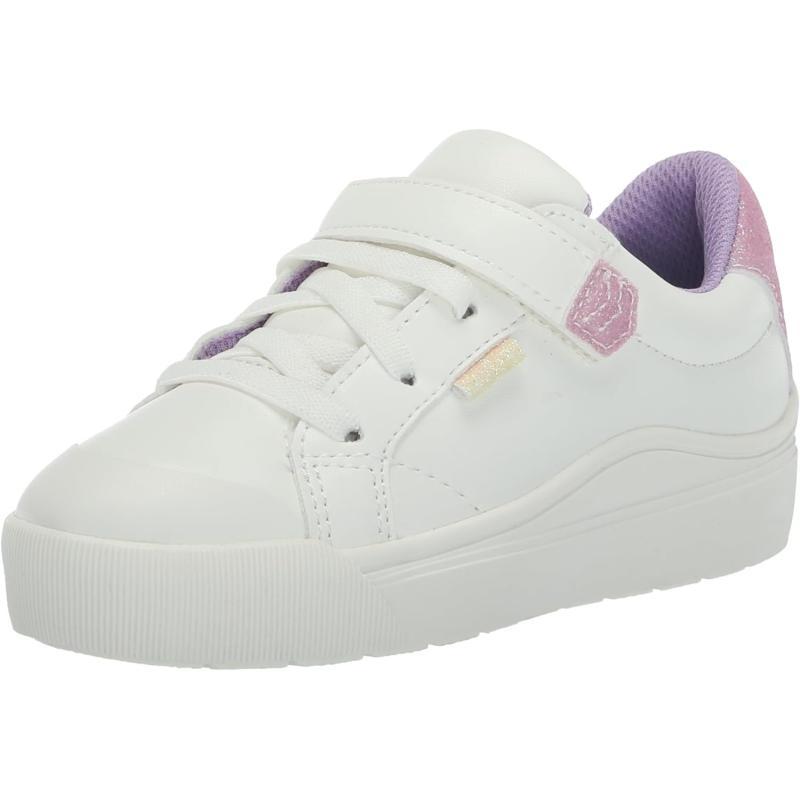 imageDr Scholls Shoes BabyBoys Time Off Toddler SneakerWhitePurple