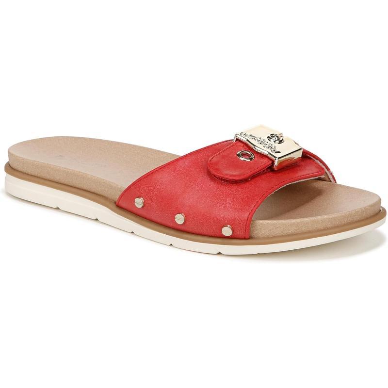 imageDr Scholls Shoes Womens Nice Iconic Flat SandalHeritage Red
