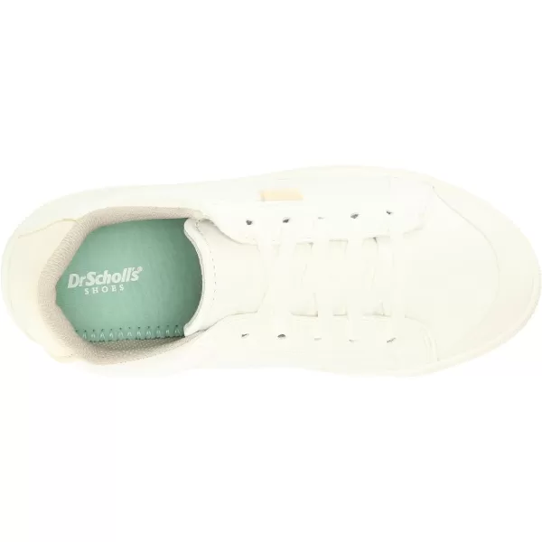 imageDr Scholl Mens Time Off Kids SneakerWhiteTaupe