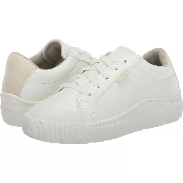 imageDr Scholl Mens Time Off Kids SneakerWhiteTaupe