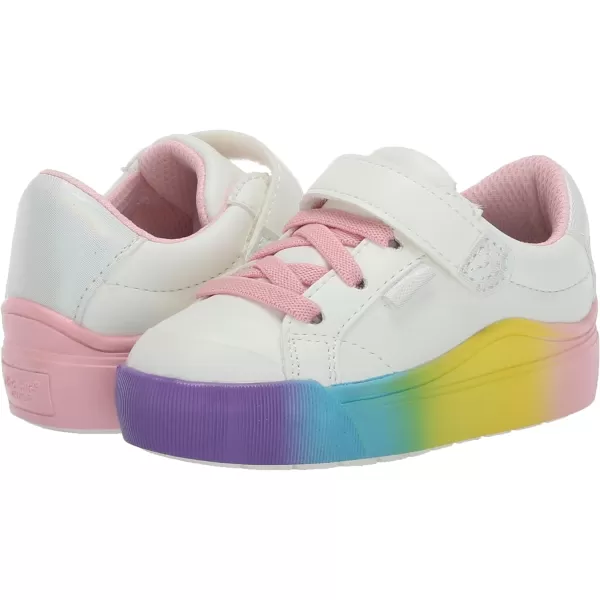 imageDr Scholls Shoes BabyBoys Time Off Toddler SneakerWhite Multi