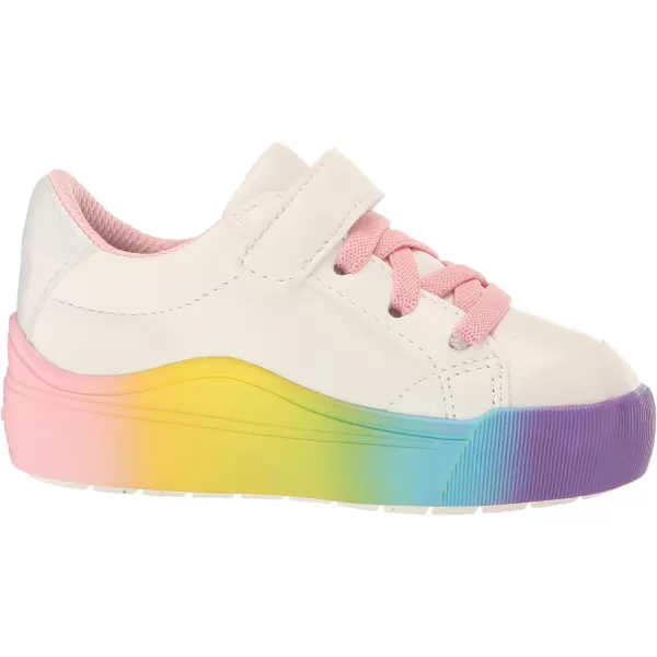 imageDr Scholls Shoes BabyBoys Time Off Toddler SneakerWhite Multi