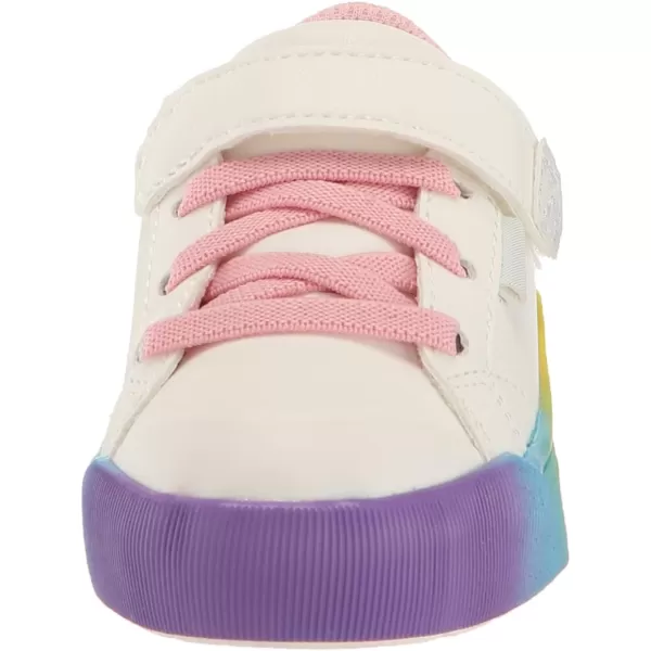 imageDr Scholls Shoes BabyBoys Time Off Toddler SneakerWhite Multi