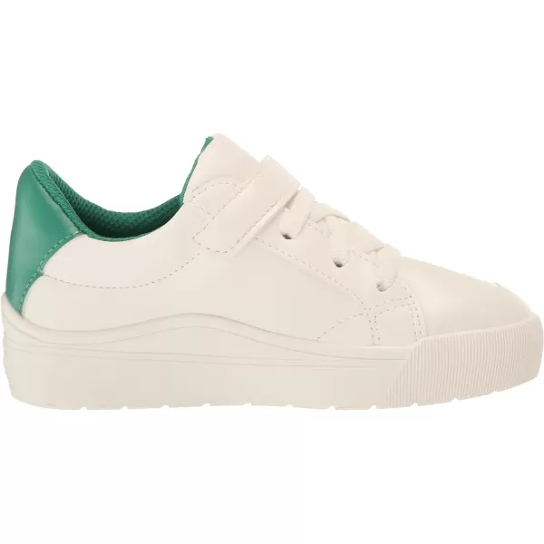 imageDr Scholls Shoes BabyBoys Time Off Toddler SneakerWhiteGreen Smooth
