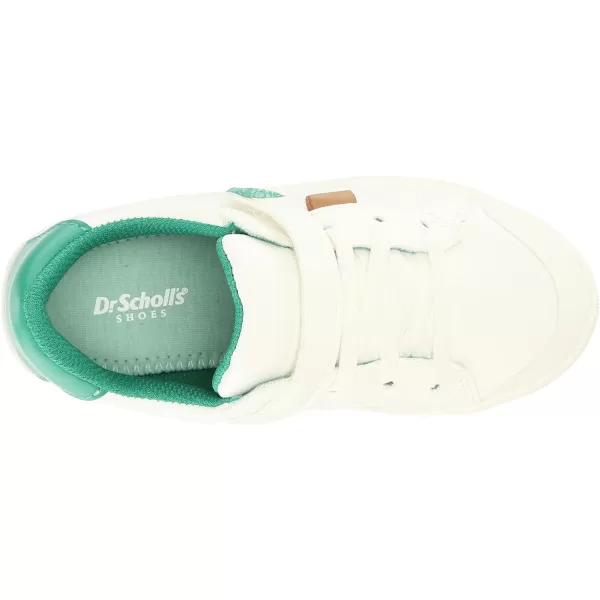 imageDr Scholls Shoes BabyBoys Time Off Toddler SneakerWhiteGreen Smooth