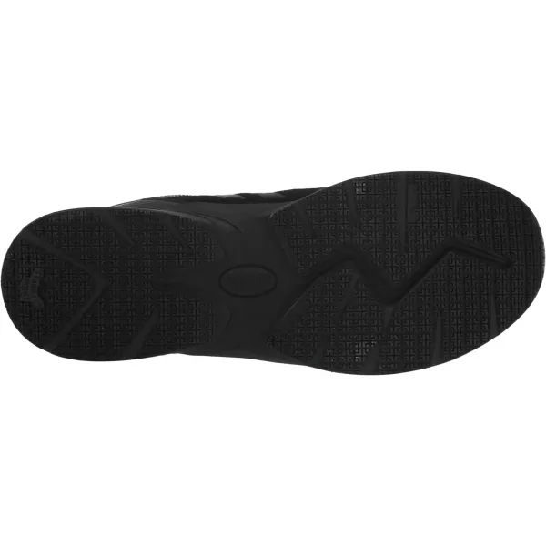 imageDr Scholls Shoes Mens Blazer Composite Toe Sneaker Food Service ShoeBlack Leather