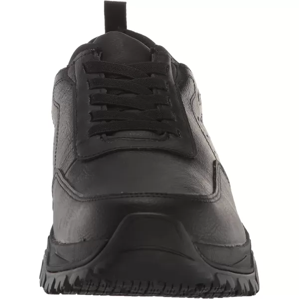 imageDr Scholls Shoes Mens Bravery Slip Resistant Work SneakerBlack Leather