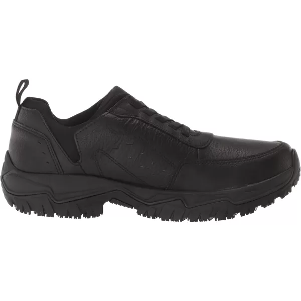imageDr Scholls Shoes Mens Bravery Slip Resistant Work SneakerBlack Leather