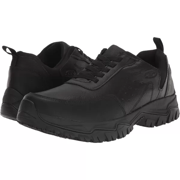 imageDr Scholls Shoes Mens Bravery Slip Resistant Work SneakerBlack Leather