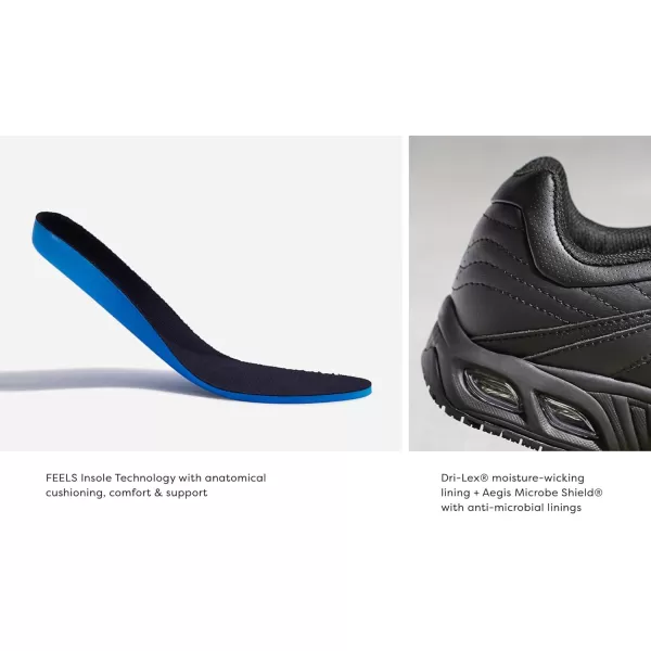 imageDr Scholls Shoes Mens Cambridge II Slip Resistatnt Work SneakerBlack
