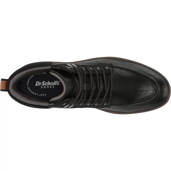 imageDr Scholls Shoes Mens Grayton Mid Shaft Boots CalfBlack Synthetic