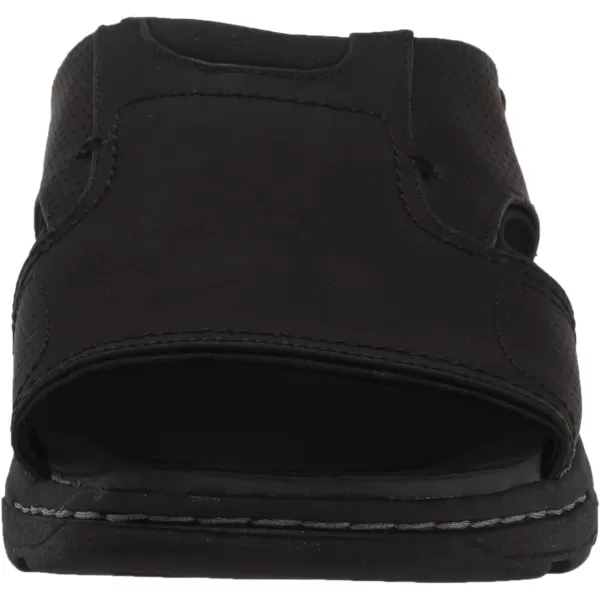 imageDr Scholls Shoes Mens Hawthorne Slide SandalBlack Smooth