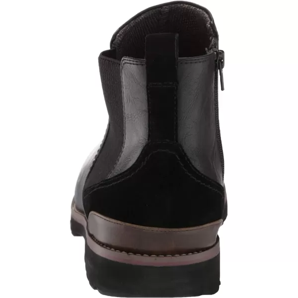 imageDr Scholls Shoes Mens Levine Mid Calf BootBlack Smooth