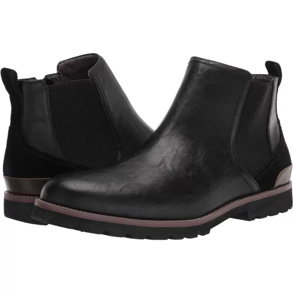 imageDr Scholls Shoes Mens Levine Mid Calf BootBlack Smooth