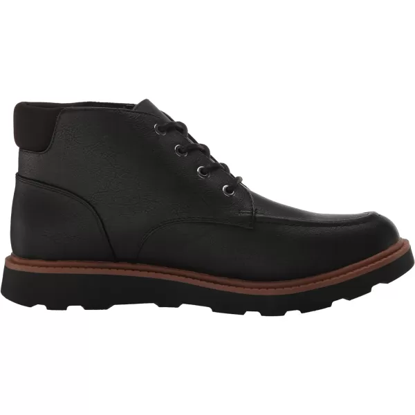 imageDr Scholls Shoes Mens Maplewood Chukka Ankle BootBlack Smooth
