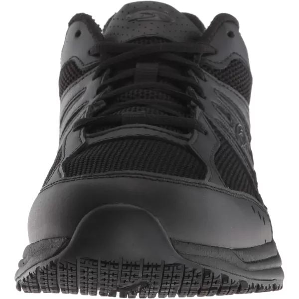 imageDr Scholls Shoes Mens Monster I SlipResistant SneakerBlack Leather