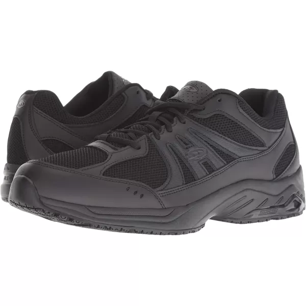 imageDr Scholls Shoes Mens Monster I SlipResistant SneakerBlack Leather
