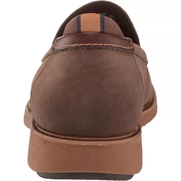 imageDr Scholls Shoes Mens Sync Up Moc Slipons LoaferChestnut Brown Synthetic