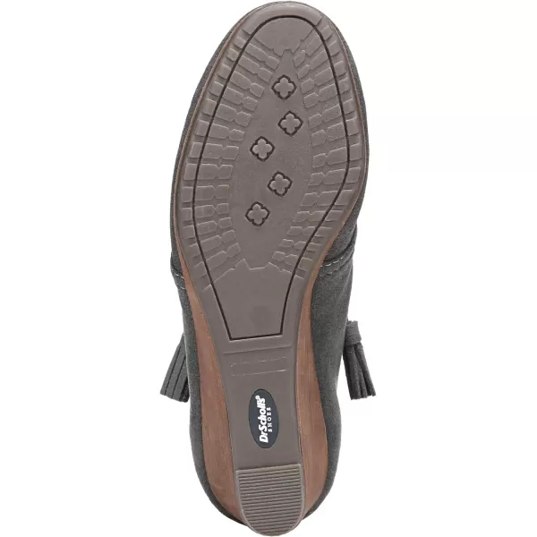imageDr Scholls Shoes Shoes Womens Dakota BootDark Grey Microfiber Suede