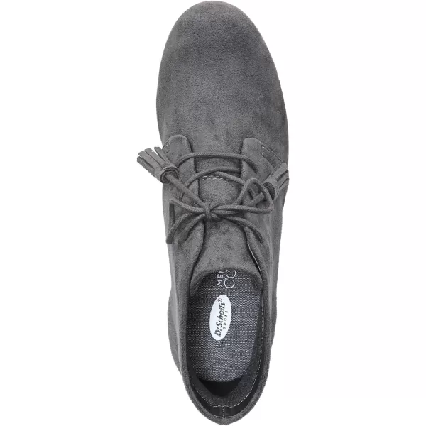 imageDr Scholls Shoes Shoes Womens Dakota BootDark Grey Microfiber Suede
