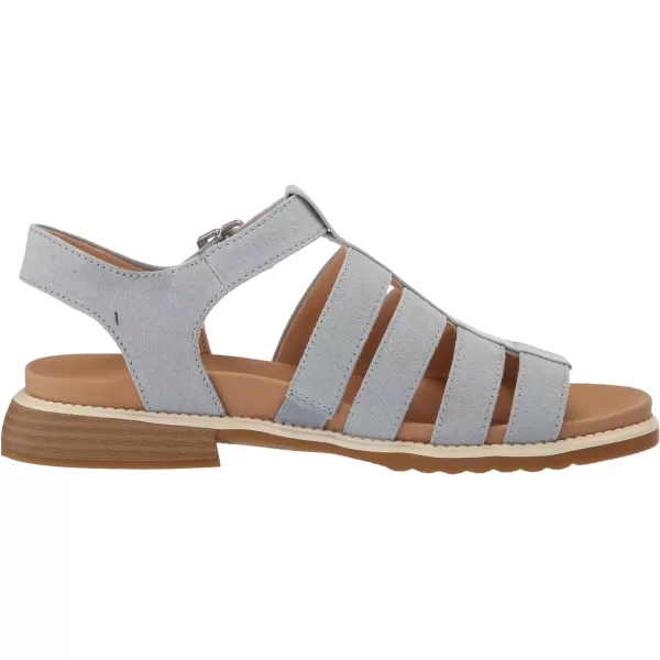 imageDr Scholls Shoes Womens A Ok Flat SandalSummer Blue Microfiber