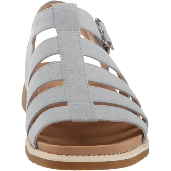 imageDr Scholls Shoes Womens A Ok Flat SandalSummer Blue Microfiber
