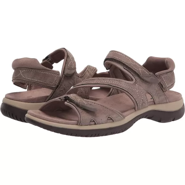 imageDr Scholls Shoes Womens Adelle 2 SandalMalt Taupe Suede